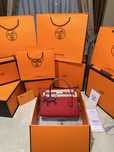 Geanta Hermes Kelly 32cm Rosu/Piele naturala 100%/Punga/Cutie Hermes