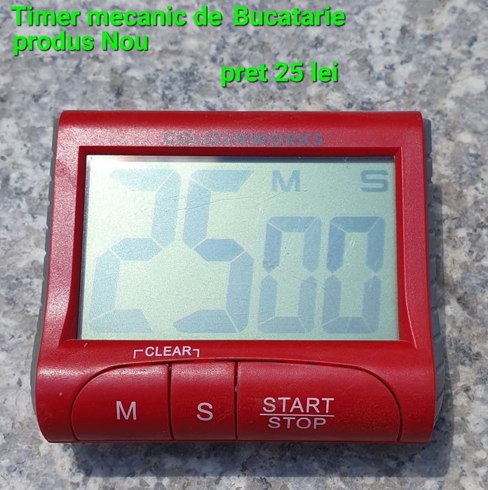 Timer mecanic de bucatarie