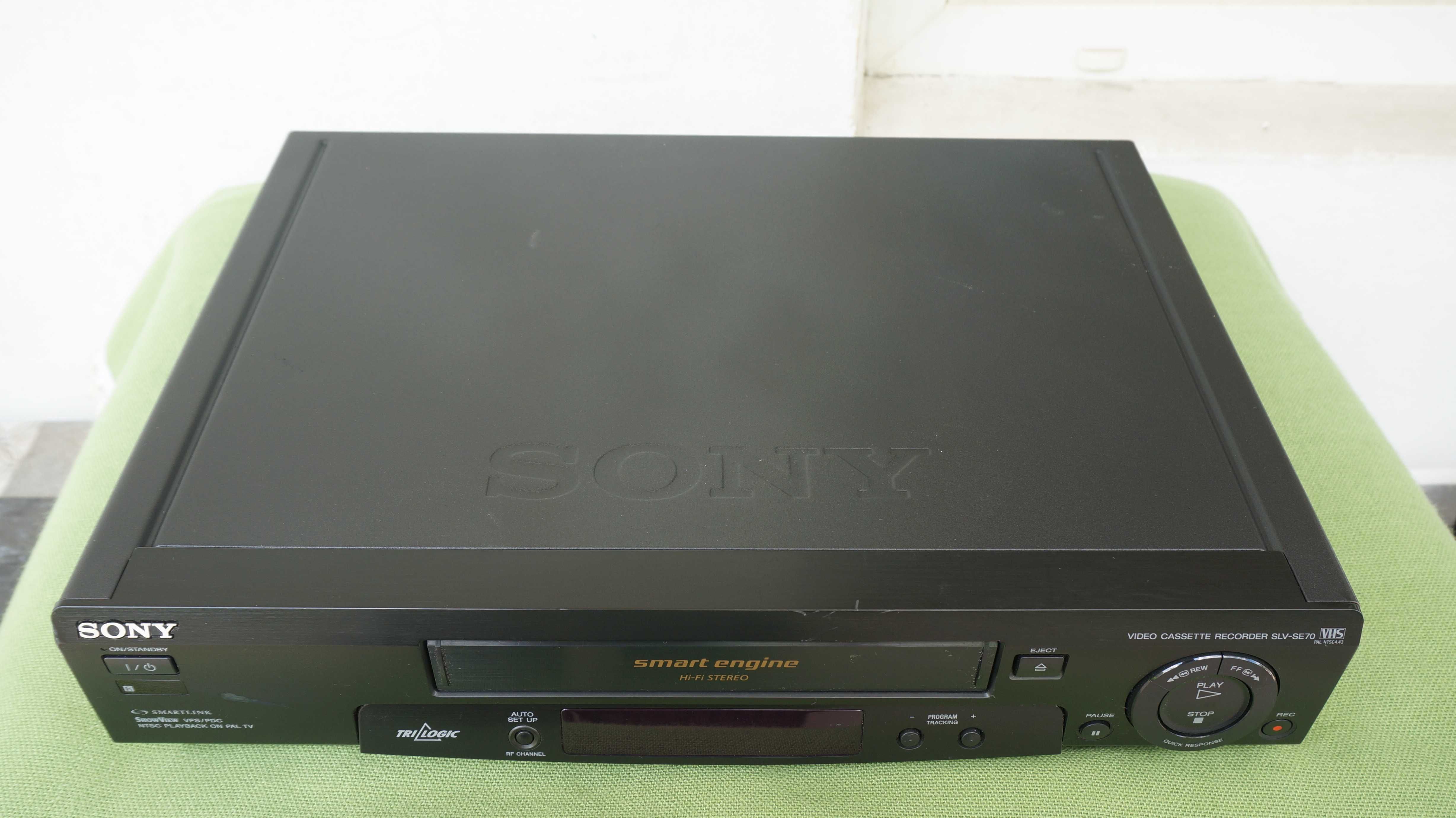 Video recorder VHS SONY model SLV-SE70 Stereo Hi-Fi