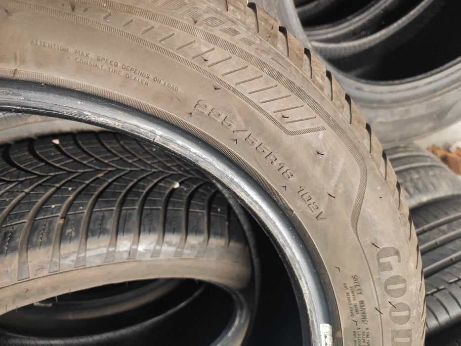 2бр.зимни гуми 225/55/18 Goodyear