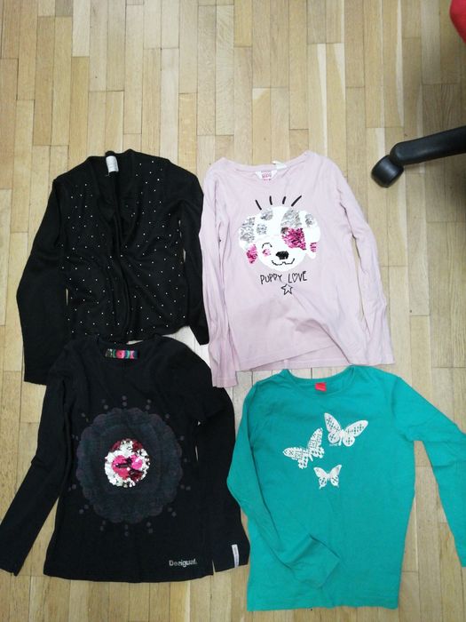 Маркови дрехи момиче 122-128, Зара, Tommy Hilfiger, Adidas