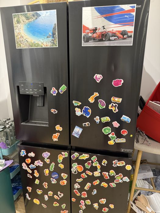 Combina frigorifica SIde by Side Hisense Multi-Door RQ760N4AFF