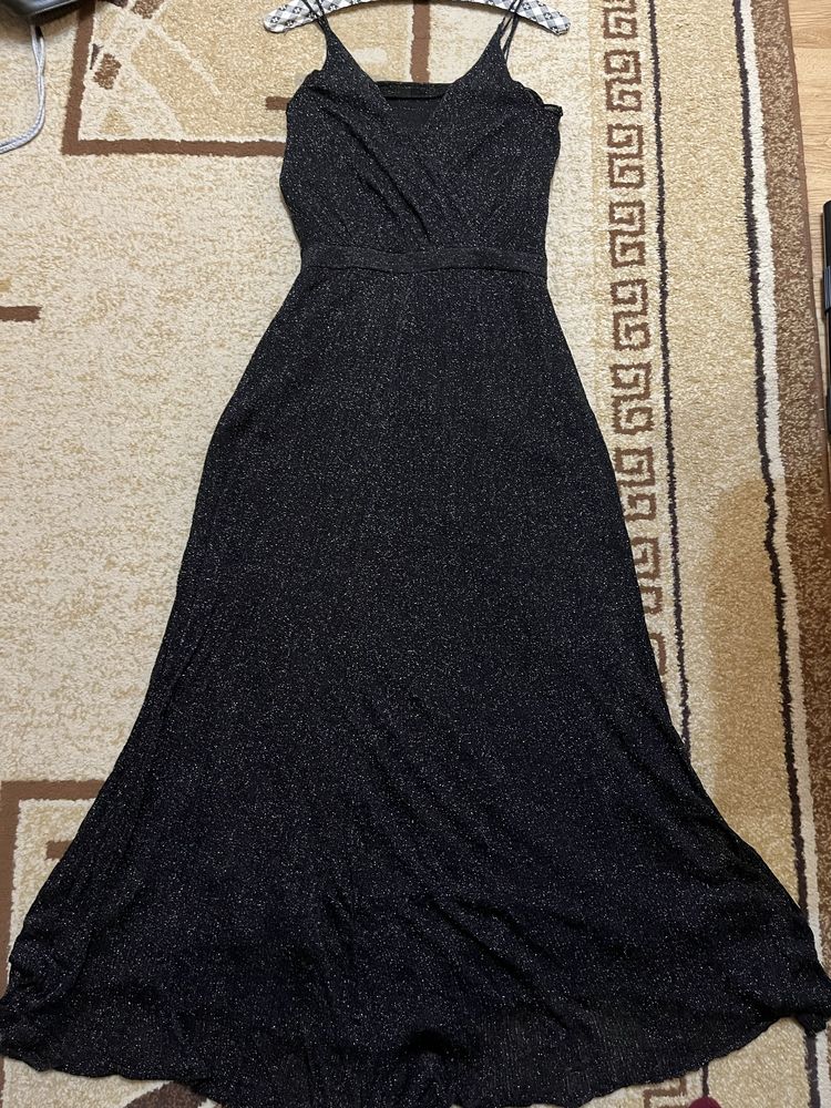 Rochie lunga cu sclipici ZARA