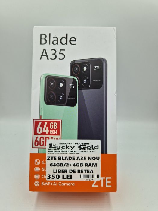 ZTE Blade A35 64GB / 4GB RAM GARANȚIE #48139