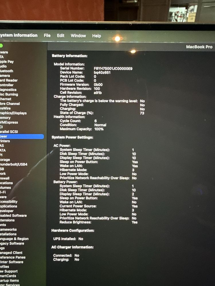Apple MacBook Pro 16", Apple M3 Pro
