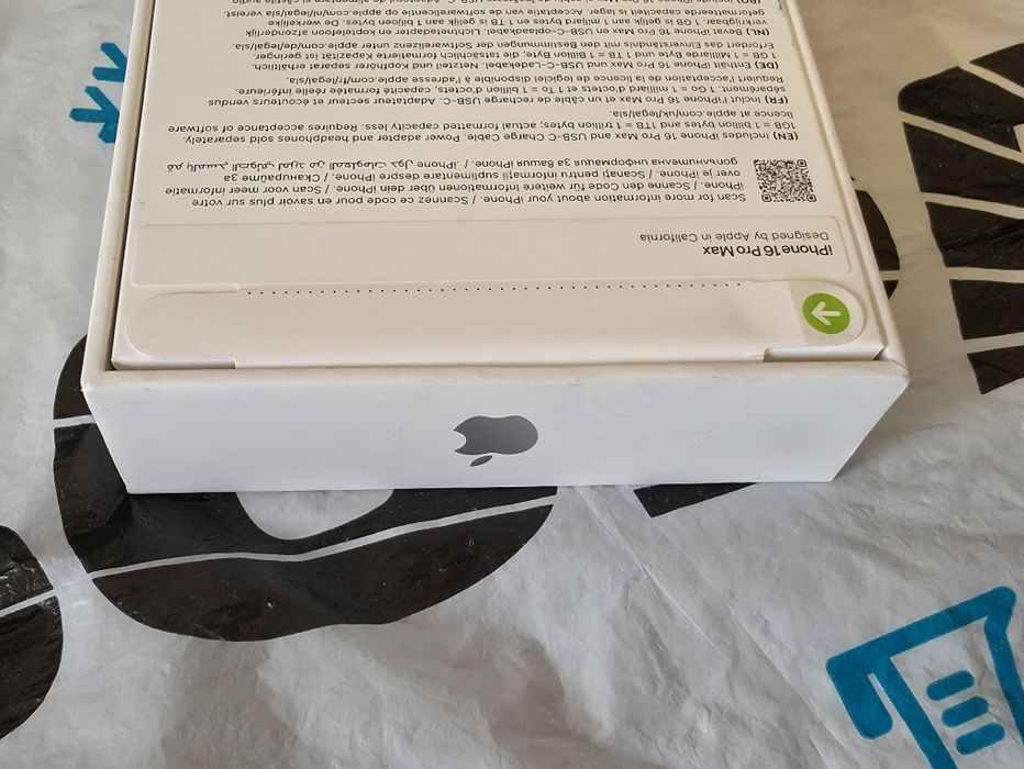 ЗАПЕЧАТАН 256GB iPhone 16 Pro Max Зора Гаранция 2027г. White