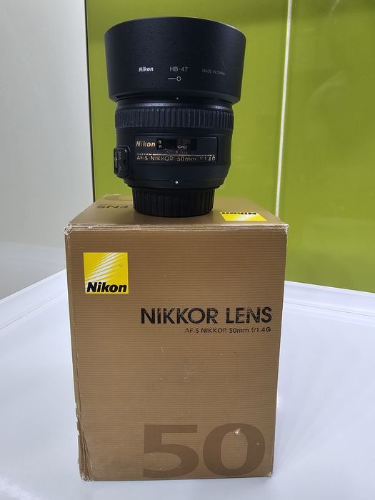 Продам объектив Nikon 50mm  f1.4G AF-S