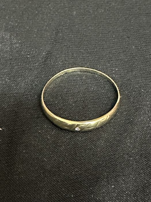 Inel din aur de 8k cu diamant