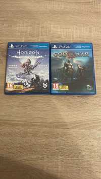 Jocuri PS4 Horizon si God of War