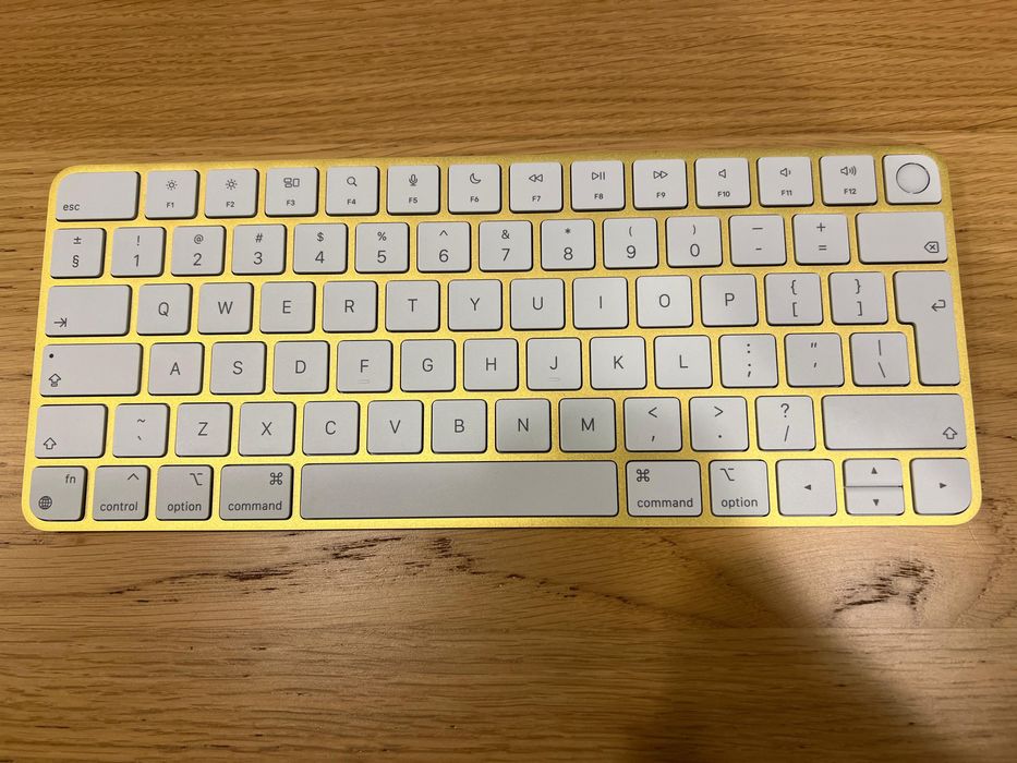 Kit iMac yellow gold : Apple Magic Keyboard Touch ID + Mouse