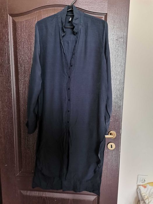 Синя туника за плаж