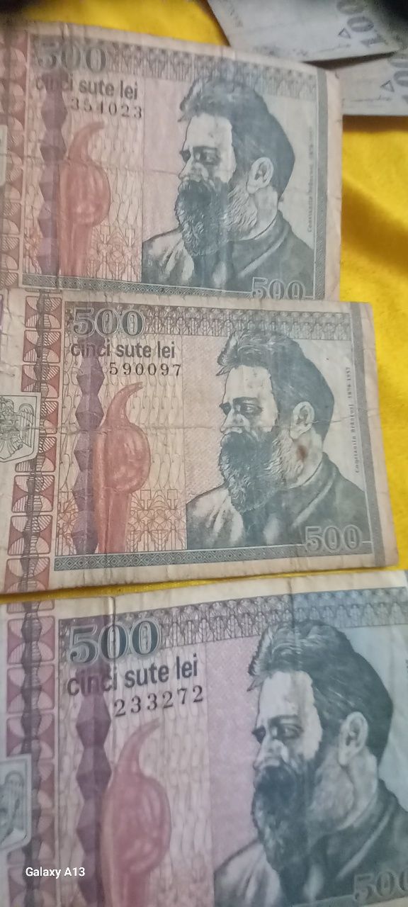 Bancnota vechi de colecție