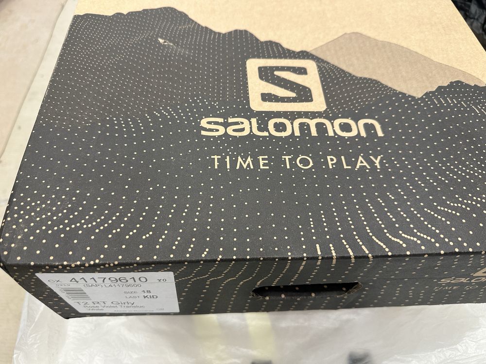 Детски ски обувки Salomon T2 RT Girly – размер 18