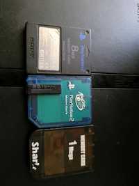 Carduri de memorie 8/1 mb playstation/ps 1/2