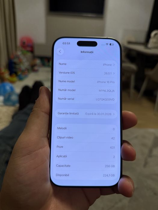 Iphone 16 Pro 256 gb