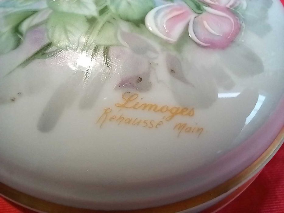 Limoges Порцеланова кутия за бижута