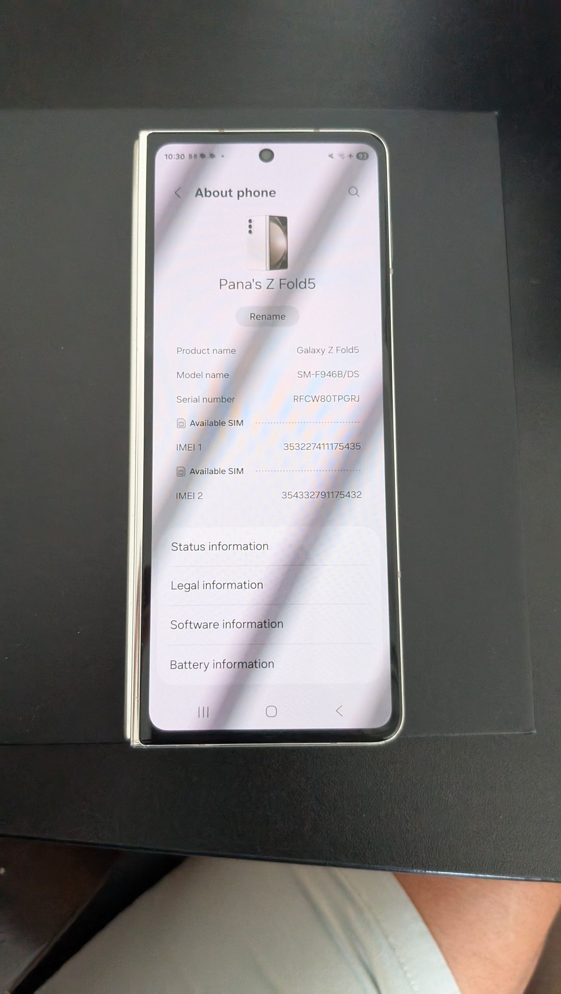 Samsung Galaxy Fold 5 256GB