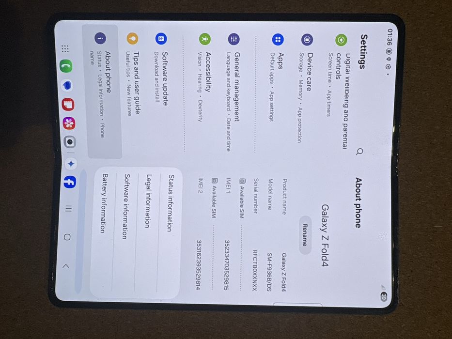 Samsung Galaxy Z Fold 4 256Gb Id-XXL4835