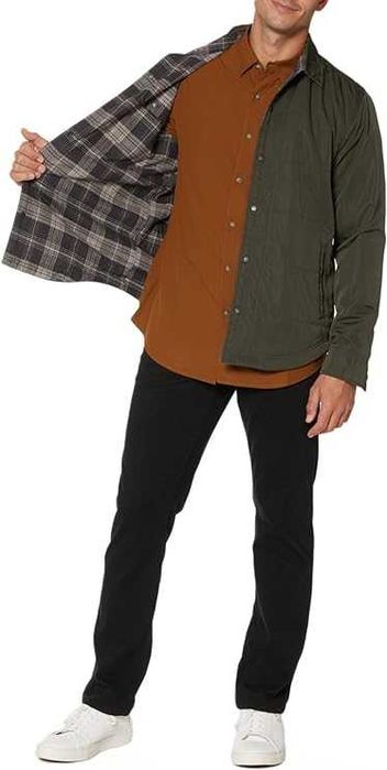 из США. Новая двухсторонняя куртка рубашка. Размер M