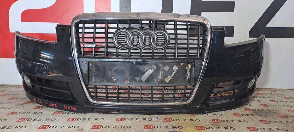 Bara fata completa cu senzori si spalatoare Audi A6 C6 S-line