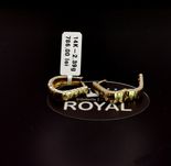 Bijuteria Royal cercei din aur 14k 2.39 gr