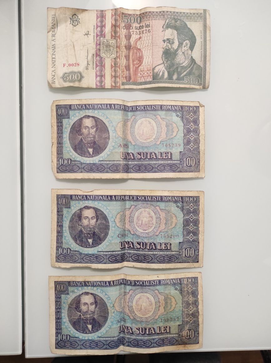 Monezi si bancnote de coletie