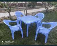 Пластмас стол стулья ot 350.000