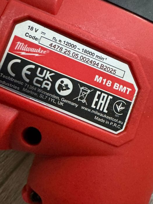 Multifunctionala noua 2025  Milwaukee m18 BMT