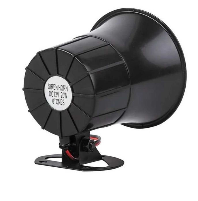 Сирена 12V -  20W шестонална