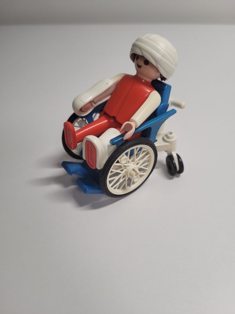 Playmobil hospital wheelchair vintage