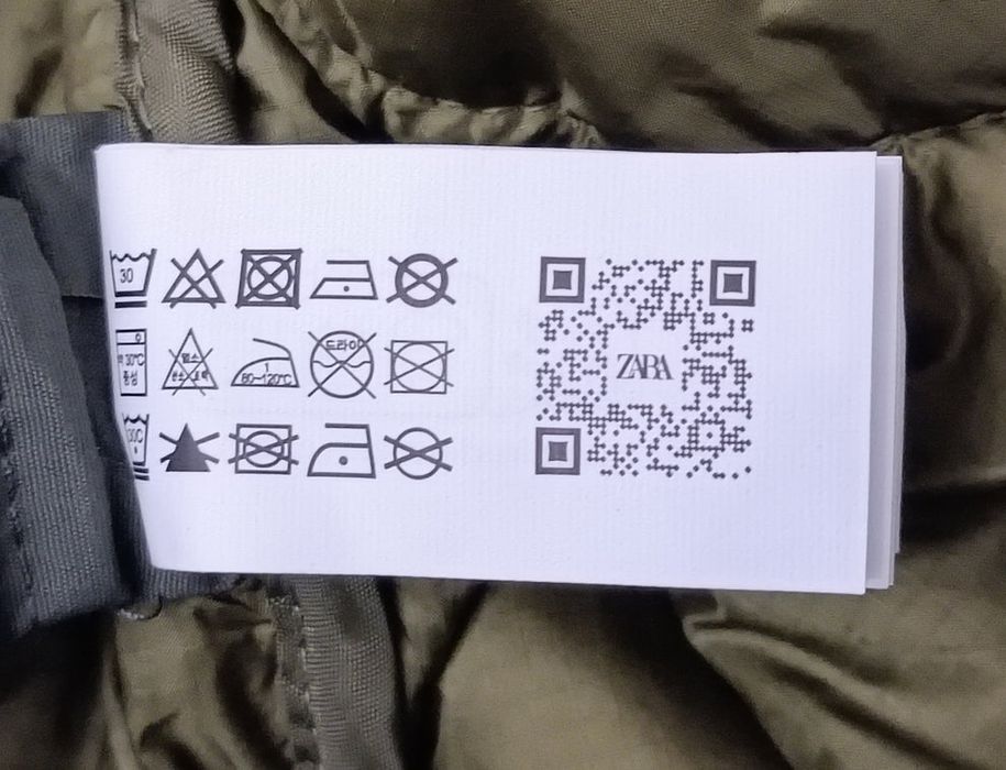 ZARA Finer Down Jacket оригинално пухено яке XL Зара пухенка яке