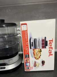 Уред за готвене на пара Tefal Steam n'Light VC3008, 900 W, 10 л, Сив