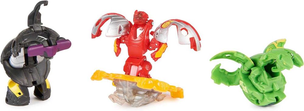 Игрален комплект Bakugan Special Attack Бакуган с 3 топчета - 3 вида