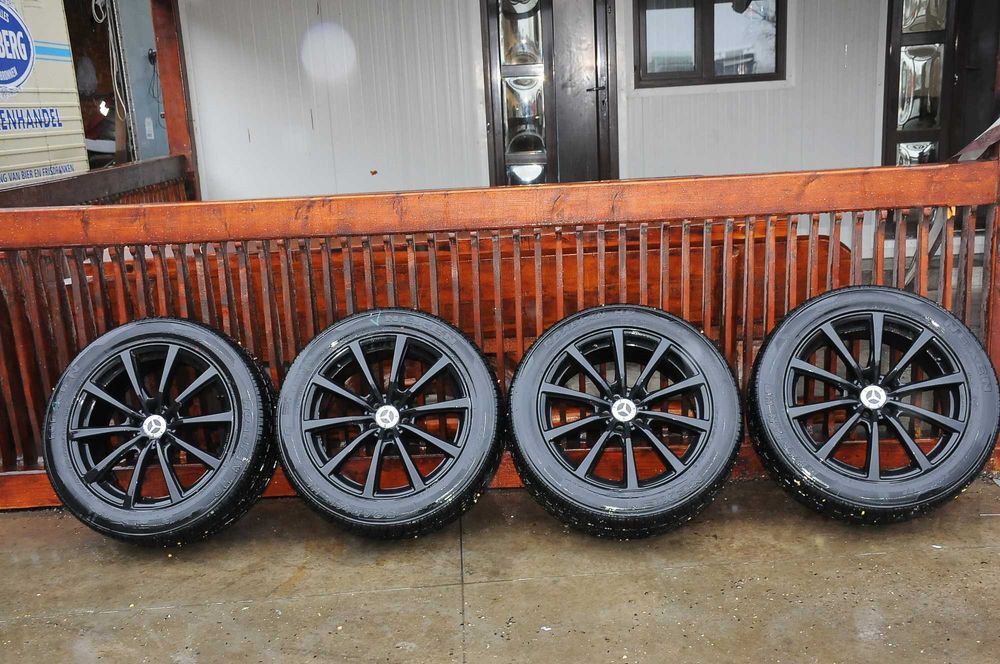 Set 4 roti iarna M+S cauciucuri 255/50 R20 + jante aliaj Mercedes ML