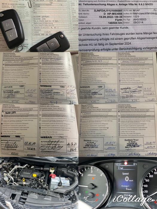 Nissan Qashqai 1.6 D*Euro 6*Camera marsalier*Navi*Tempomat*Incalzire s