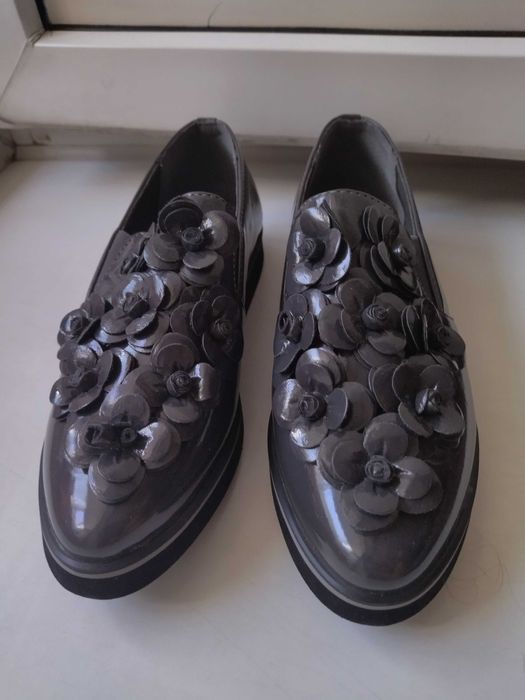 туфли-лоферы новые