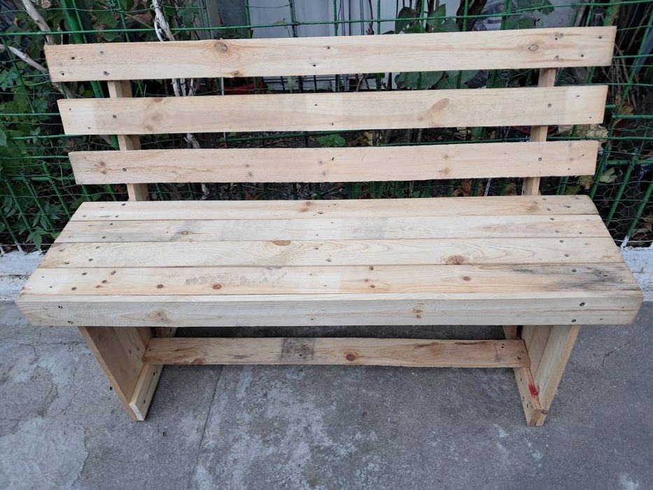 Băncuță din lemn (L 100cm)