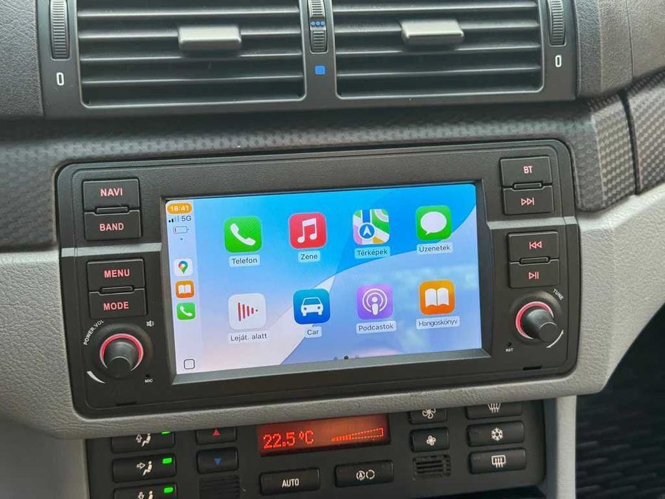 Navigatie Android Dedicata BMW E46 Carplay - Android Auto - DSP - WIFI