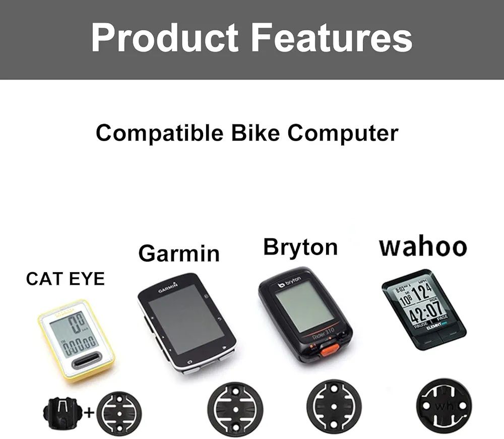 Suport bicicleta pentru Gopro Garmin Edge Wahoo  Elemnt Bryton, Cateye
