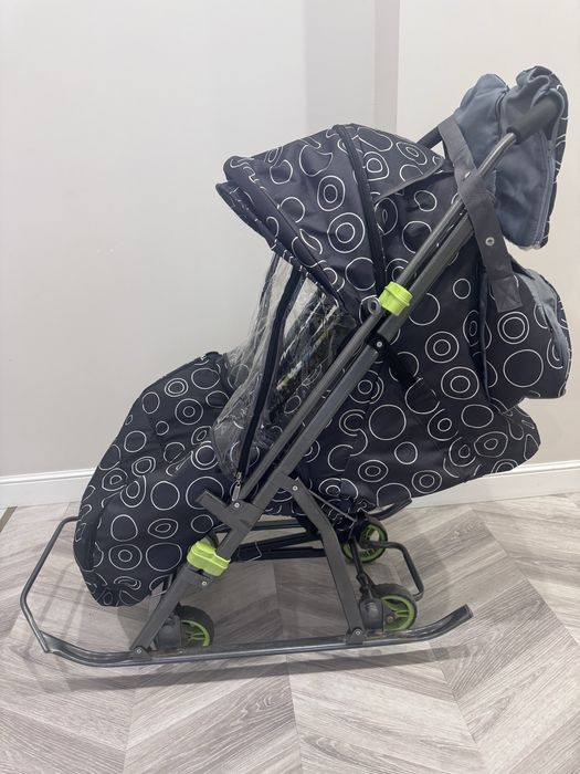 Санки-коляска зимние от фирмы Ника