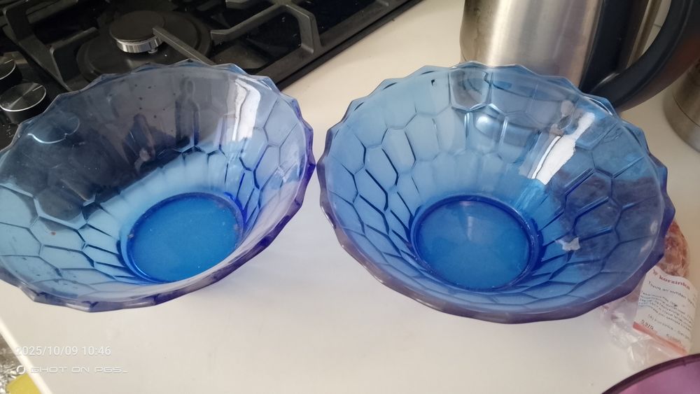 хрустальный ваза  салат солиш  учун