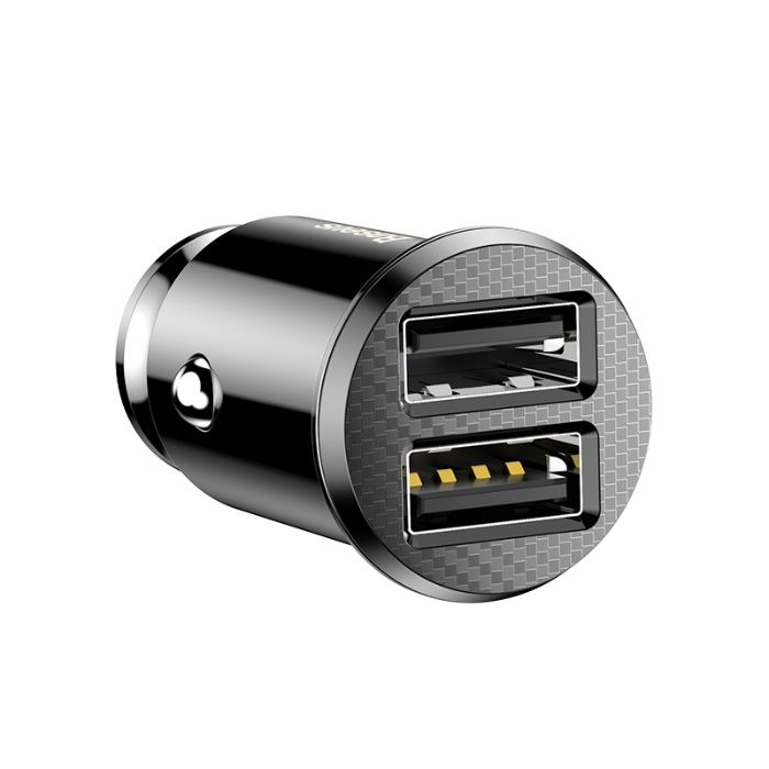 Baseus Бързо Зарядно/Адаптер 3.1A за Kола Fast Charger Dual USB