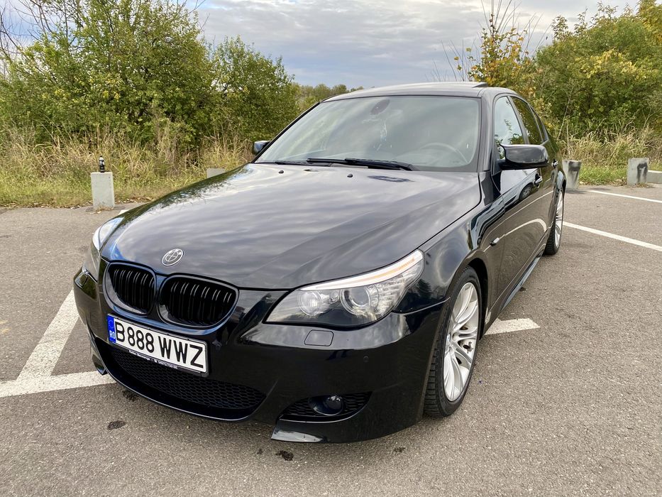 BMW e60 530D 235 cp 2008 facelift trapa, automat, head-up, prologic7