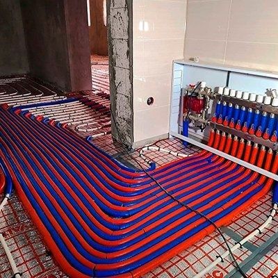 Теплый пол отопления в Катеджи