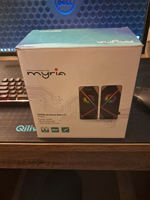 Boxe Myria pc RGB noi