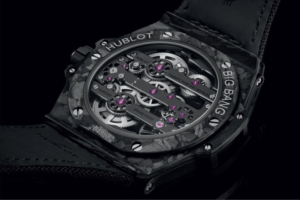 Часовник Hublot Big Bang MECA-10 Frosted Carbon 42
