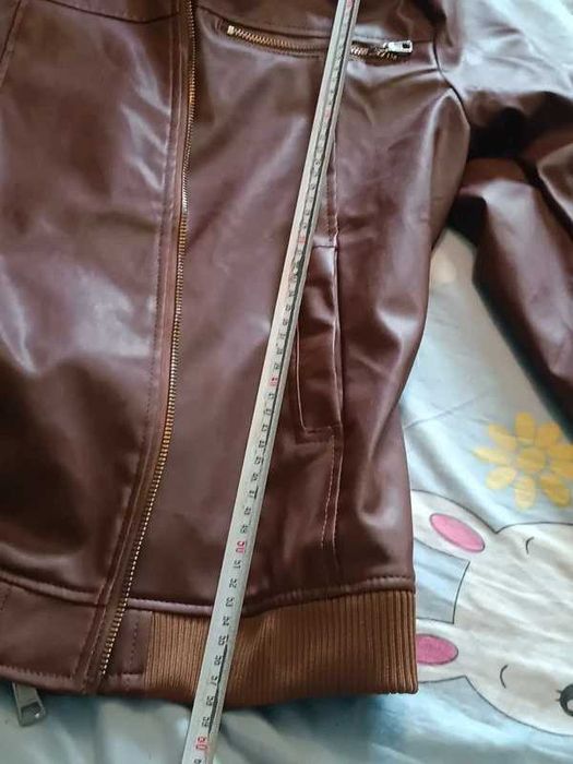 Geaca piele intoarsa