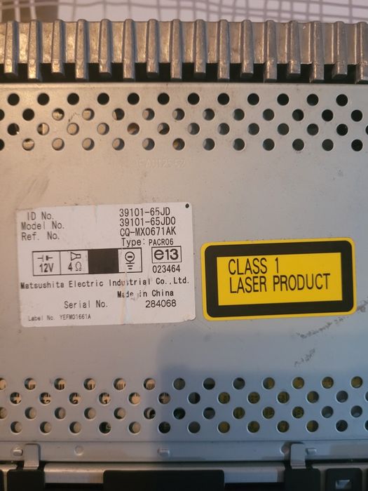 Casetofon auto Suzuki Grand Vitara 2008