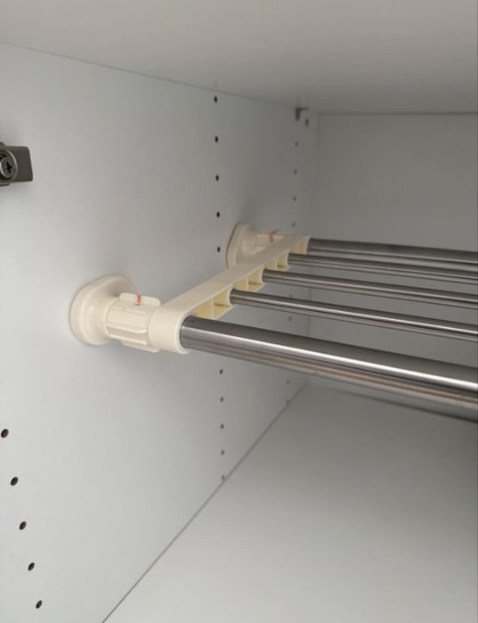 Suport raft pentru haine telescopic