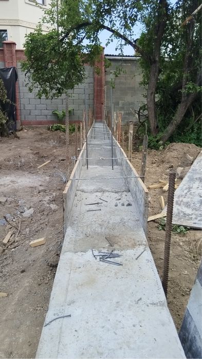 Фундамент опалубка, фасад леса аренда